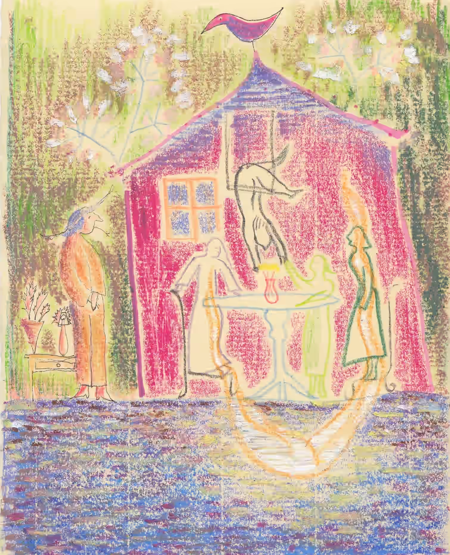 In the house of God